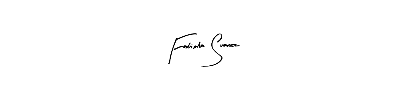 Also we have Fabiola Suarez name is the best signature style. Create professional handwritten signature collection using Arty Signature autograph style. Fabiola Suarez signature style 8 images and pictures png