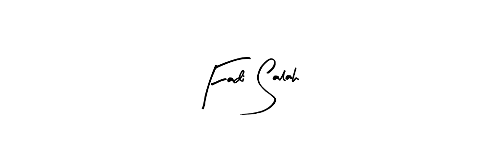 Use a signature maker to create a handwritten signature online. With this signature software, you can design (Arty Signature) your own signature for name Fadi Salah. Fadi Salah signature style 8 images and pictures png