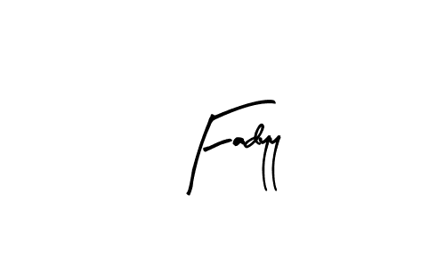 Fadyy stylish signature style. Best Handwritten Sign (Arty Signature) for my name. Handwritten Signature Collection Ideas for my name Fadyy. Fadyy signature style 8 images and pictures png