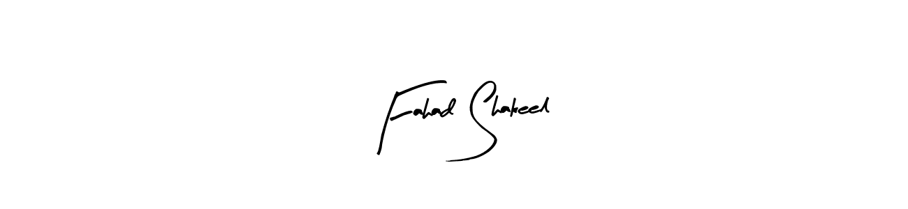 Similarly Arty Signature is the best handwritten signature design. Signature creator online .You can use it as an online autograph creator for name Fahad Shakeel. Fahad Shakeel signature style 8 images and pictures png