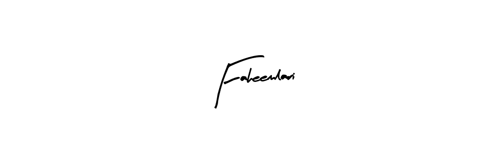 Make a beautiful signature design for name Faheemlari. Use this online signature maker to create a handwritten signature for free. Faheemlari signature style 8 images and pictures png