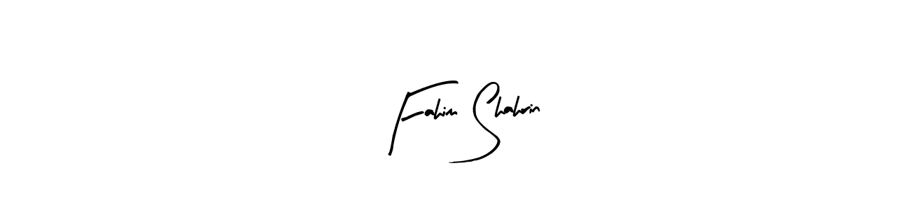 Make a beautiful signature design for name Fahim Shahrin. With this signature (Arty Signature) style, you can create a handwritten signature for free. Fahim Shahrin signature style 8 images and pictures png