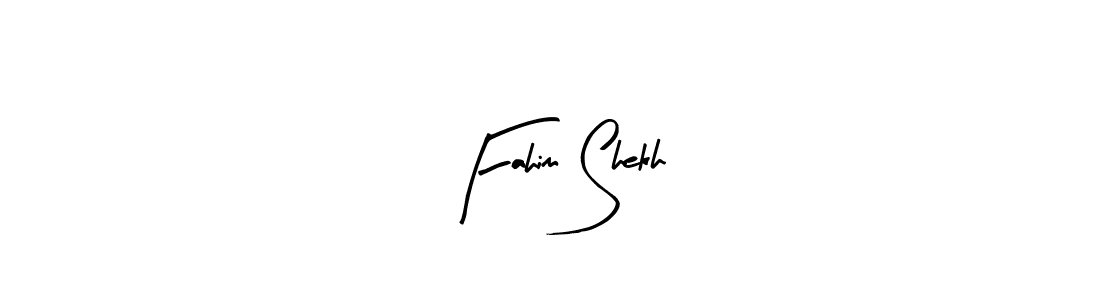 This is the best signature style for the Fahim Shekh name. Also you like these signature font (Arty Signature). Mix name signature. Fahim Shekh signature style 8 images and pictures png