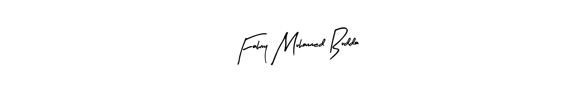 The best way (Arty Signature) to make a short signature is to pick only two or three words in your name. The name Fahmy Muhammed Budda include a total of six letters. For converting this name. Fahmy Muhammed Budda signature style 8 images and pictures png