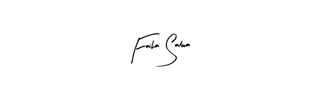 Also we have Faiha Salwa name is the best signature style. Create professional handwritten signature collection using Arty Signature autograph style. Faiha Salwa signature style 8 images and pictures png