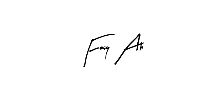 Here are the top 10 professional signature styles for the name Faiq Ak. These are the best autograph styles you can use for your name. Faiq Ak signature style 8 images and pictures png
