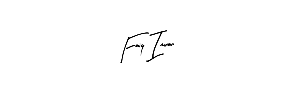 Use a signature maker to create a handwritten signature online. With this signature software, you can design (Arty Signature) your own signature for name Faiq Imran. Faiq Imran signature style 8 images and pictures png