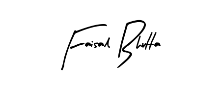 Create a personalized artistic stamp with Faisal Bhutta in Arty Signature font. Perfect for visual artists, designers, and influencers. Faisal Bhutta signature style 8 images and pictures png