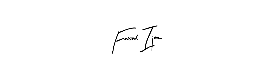 You should practise on your own different ways (Arty Signature) to write your name (Faisal Ijaz) in signature. don't let someone else do it for you. Faisal Ijaz signature style 8 images and pictures png