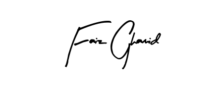 Build your personal autograph collection for name Faiz Ghamid with Arty Signature design. Browse, select, and save your favorites. Faiz Ghamid signature style 8 images and pictures png