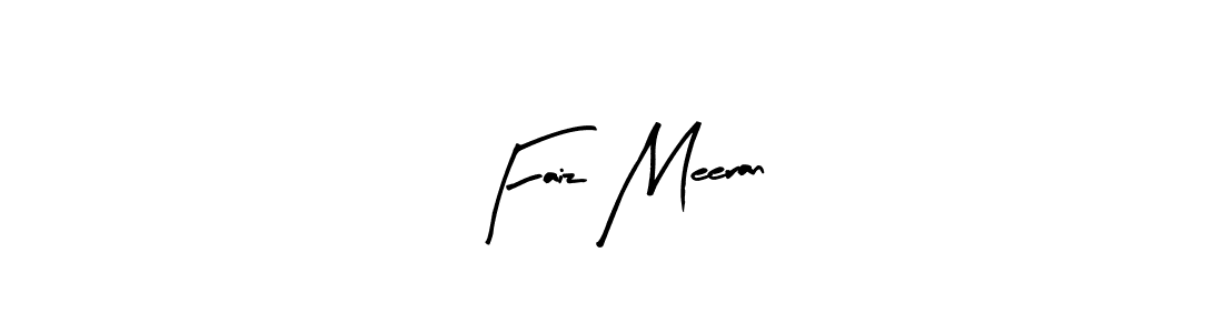 Create a beautiful signature design for name Faiz Meeran. With this signature (Arty Signature) fonts, you can make a handwritten signature for free. Faiz Meeran signature style 8 images and pictures png