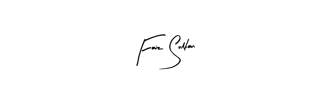 Design your own signature with our free online signature maker. With this signature software, you can create a handwritten (Arty Signature) signature for name Faiz Sultan. Faiz Sultan signature style 8 images and pictures png