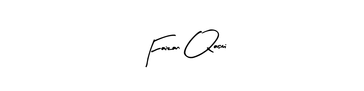 You should practise on your own different ways (Arty Signature) to write your name (Faizan Qasmi) in signature. don't let someone else do it for you. Faizan Qasmi signature style 8 images and pictures png
