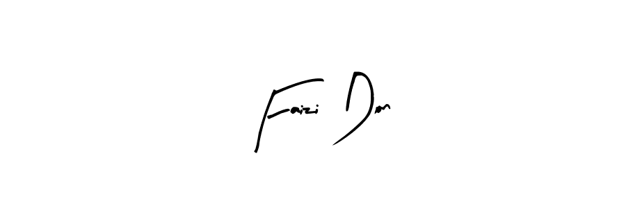 Also we have Faizi Don name is the best signature style. Create professional handwritten signature collection using Arty Signature autograph style. Faizi Don signature style 8 images and pictures png