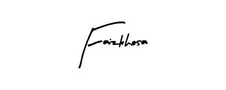 Personalize your online presence with Faizkhosa signature rendered in elegant Arty Signature font. Great for website footers and blogs. Faizkhosa signature style 8 images and pictures png