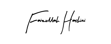 Transform the name Faizullah Hashimi into a signature masterpiece using Arty Signature font. Ideal for photographers, artists, and creators looking for watermarks. Faizullah Hashimi signature style 8 images and pictures png