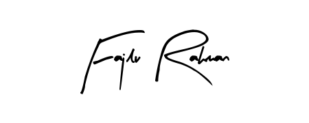Once you've used our free online signature maker to create your best signature Arty Signature style, it's time to enjoy signing your documents with Fajlu Rahman name. Fajlu Rahman signature style 8 images and pictures png