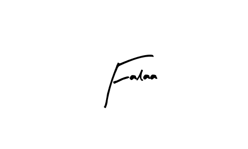 Make a beautiful signature design for name Falaa. With this signature (Arty Signature) style, you can create a handwritten signature for free. Falaa signature style 8 images and pictures png