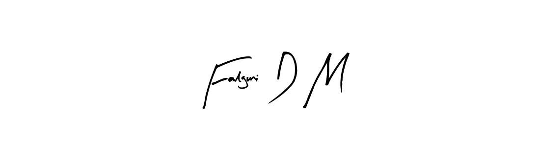 Also we have Falguni D M name is the best signature style. Create professional handwritten signature collection using Arty Signature autograph style. Falguni D M signature style 8 images and pictures png