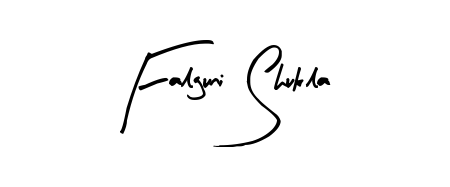 The Arty Signature font transforms the name Falguni Shukla into an executive sign with sharp precision and distinguished character. Falguni Shukla signature style 8 images and pictures png