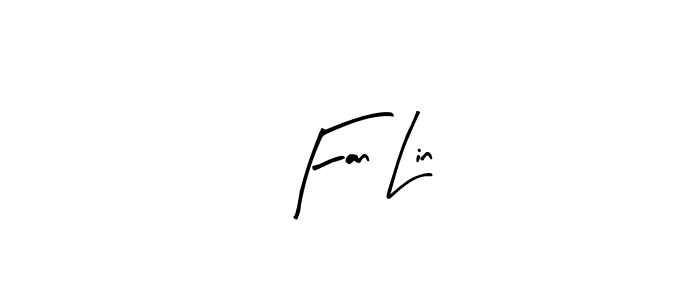 Similarly Arty Signature is the best handwritten signature design. Signature creator online .You can use it as an online autograph creator for name Fan Lin. Fan Lin signature style 8 images and pictures png