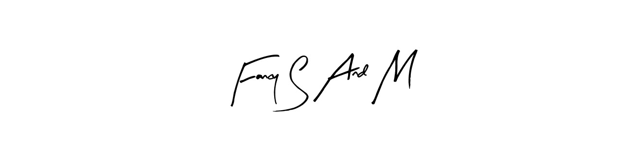 You can use this online signature creator to create a handwritten signature for the name Fancy S And M. This is the best online autograph maker. Fancy S And M signature style 8 images and pictures png