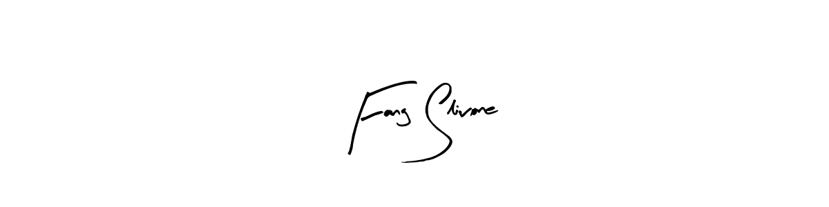 Fang Slivone stylish signature style. Best Handwritten Sign (Arty Signature) for my name. Handwritten Signature Collection Ideas for my name Fang Slivone. Fang Slivone signature style 8 images and pictures png