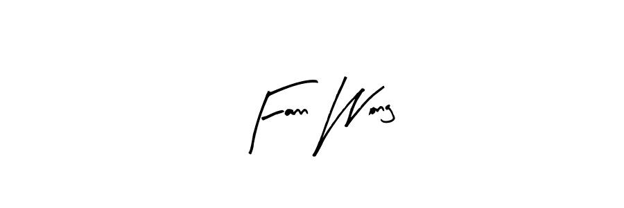 The best way (Arty Signature) to make a short signature is to pick only two or three words in your name. The name Fann Wong include a total of six letters. For converting this name. Fann Wong signature style 8 images and pictures png