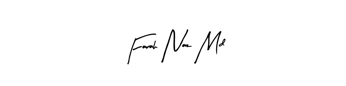 This is the best signature style for the Farah Naz Md name. Also you like these signature font (Arty Signature). Mix name signature. Farah Naz Md signature style 8 images and pictures png