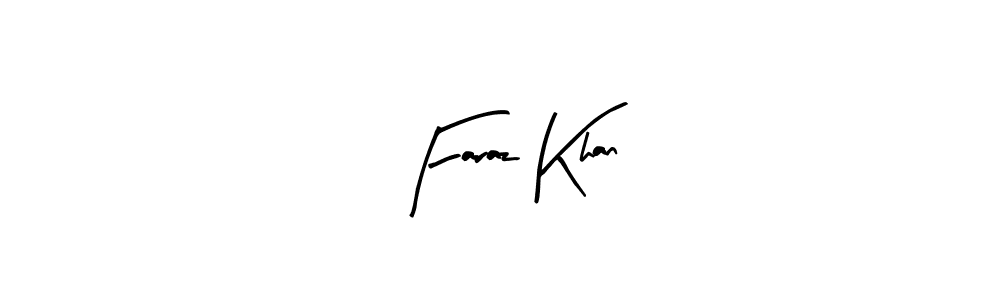 Create a beautiful signature design for name Faraz Khan. With this signature (Arty Signature) fonts, you can make a handwritten signature for free. Faraz Khan signature style 8 images and pictures png