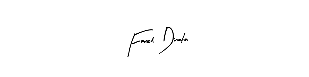 This is the best signature style for the Farel Dinata name. Also you like these signature font (Arty Signature). Mix name signature. Farel Dinata signature style 8 images and pictures png