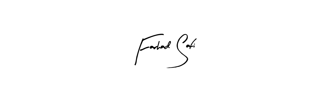 Similarly Arty Signature is the best handwritten signature design. Signature creator online .You can use it as an online autograph creator for name Farhad Safi. Farhad Safi signature style 8 images and pictures png