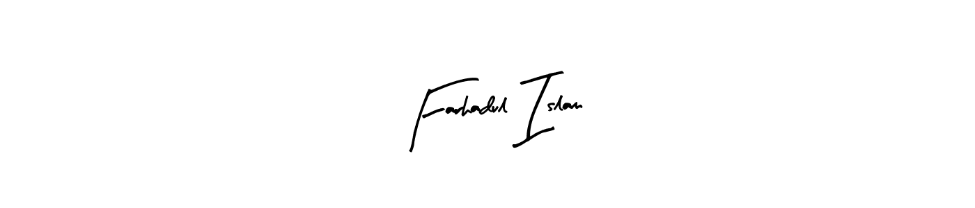 This is the best signature style for the Farhadul Islam name. Also you like these signature font (Arty Signature). Mix name signature. Farhadul Islam signature style 8 images and pictures png