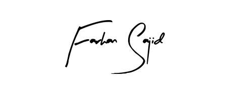 Once you've used our free online signature maker to create your best signature Arty Signature style, it's time to enjoy signing your documents with Farhan Sajid name. Farhan Sajid signature style 8 images and pictures png