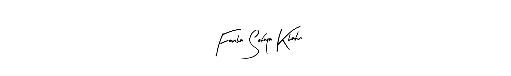 Here are the top 10 professional signature styles for the name Fariha Sofiya Khatun. These are the best autograph styles you can use for your name. Fariha Sofiya Khatun signature style 8 images and pictures png