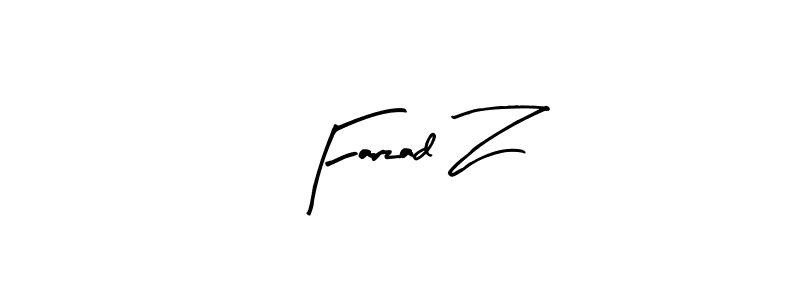 Similarly Arty Signature is the best handwritten signature design. Signature creator online .You can use it as an online autograph creator for name Farzad Z. Farzad Z signature style 8 images and pictures png