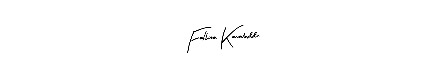 How to make Fathima Kamaluddin signature? Arty Signature is a professional autograph style. Create handwritten signature for Fathima Kamaluddin name. Fathima Kamaluddin signature style 8 images and pictures png