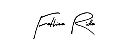 Fathima Rida stylish signature style. Best Handwritten Sign (Arty Signature) for my name. Handwritten Signature Collection Ideas for my name Fathima Rida. Fathima Rida signature style 8 images and pictures png