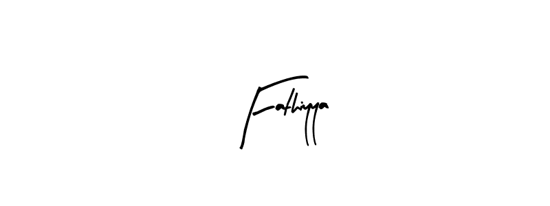 Use a signature maker to create a handwritten signature online. With this signature software, you can design (Arty Signature) your own signature for name Fathiyya. Fathiyya signature style 8 images and pictures png