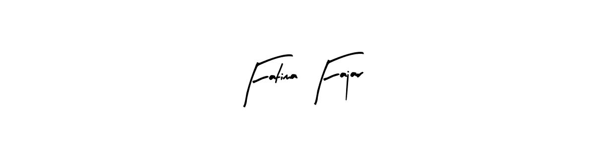 This is the best signature style for the Fatima Fajar name. Also you like these signature font (Arty Signature). Mix name signature. Fatima Fajar signature style 8 images and pictures png