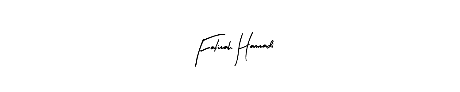 How to make Fatimah Hammadi signature? Arty Signature is a professional autograph style. Create handwritten signature for Fatimah Hammadi name. Fatimah Hammadi signature style 8 images and pictures png