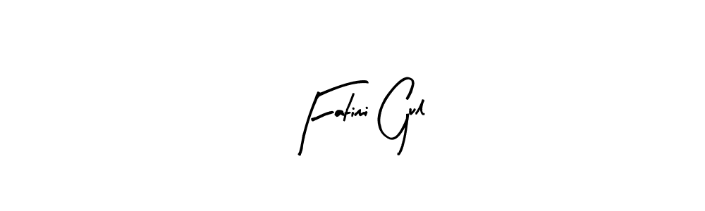 How to make Fatimi Gul signature? Arty Signature is a professional autograph style. Create handwritten signature for Fatimi Gul name. Fatimi Gul signature style 8 images and pictures png