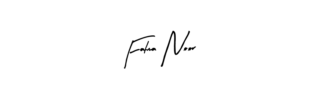 How to make Fatma Noor signature? Arty Signature is a professional autograph style. Create handwritten signature for Fatma Noor name. Fatma Noor signature style 8 images and pictures png