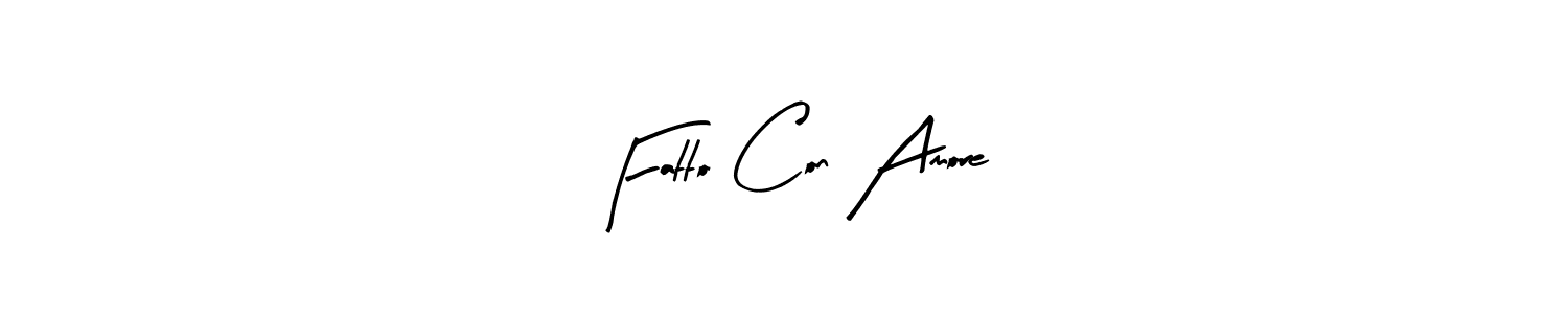 Also we have Fatto Con Amore name is the best signature style. Create professional handwritten signature collection using Arty Signature autograph style. Fatto Con Amore signature style 8 images and pictures png