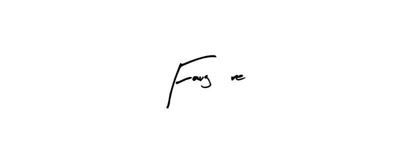 You should practise on your own different ways (Arty Signature) to write your name (Faugère) in signature. don't let someone else do it for you. Faugère signature style 8 images and pictures png