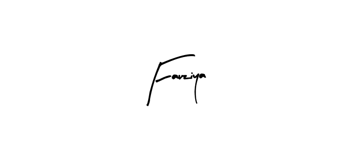 Similarly Arty Signature is the best handwritten signature design. Signature creator online .You can use it as an online autograph creator for name Fauziya. Fauziya signature style 8 images and pictures png