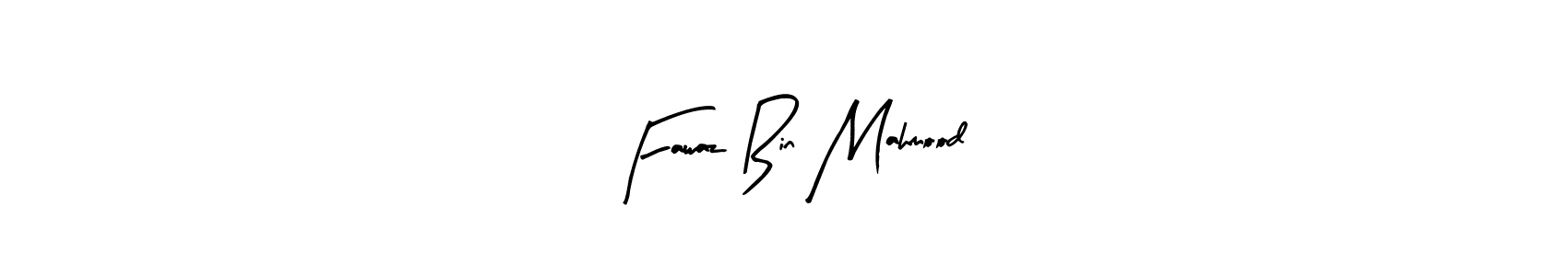 Similarly Arty Signature is the best handwritten signature design. Signature creator online .You can use it as an online autograph creator for name Fawaz Bin Mahmood. Fawaz Bin Mahmood signature style 8 images and pictures png