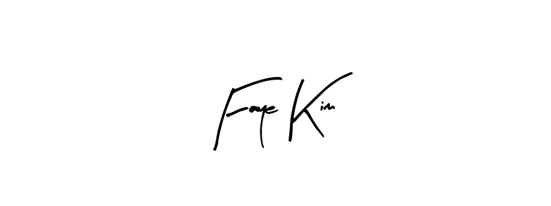 You should practise on your own different ways (Arty Signature) to write your name (Faye Kim) in signature. don't let someone else do it for you. Faye Kim signature style 8 images and pictures png