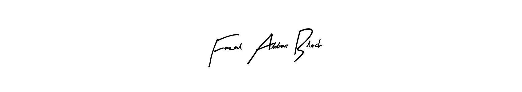 How to make Fazal Abbas Bloch name signature. Use Arty Signature style for creating short signs online. This is the latest handwritten sign. Fazal Abbas Bloch signature style 8 images and pictures png
