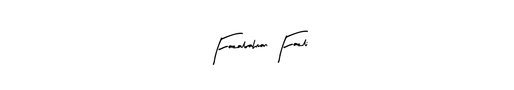 Use a signature maker to create a handwritten signature online. With this signature software, you can design (Arty Signature) your own signature for name Fazalrahman Fazli. Fazalrahman Fazli signature style 8 images and pictures png